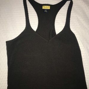 Aeropostale Dark Grey Crop Top